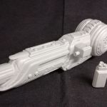 AVP Shoulder Cannon Predator, Raw cast, Figure 1:1