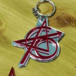 Portachiavi Avengers tattoo – Original 6 – in plexyglass