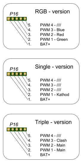 Wiring LED