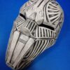 Darth Sith Knighs Acolyte Mask / helmet complete V2,  Raw cast - Painted Cosplay LARP 1:1 - immagine 8