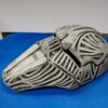 Darth Sith Knighs Acolyte Mask / helmet complete V2,  Raw cast - Painted Cosplay LARP 1:1 - immagine 10